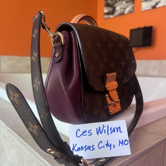 Louis Vuitton Eden Bordeaux Monogram Shoulder Bag - Picture 2 of 16